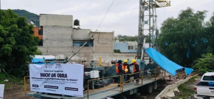 Construyen 7 nuevos pozos en Tlalnepantla Construyen 7 nuevos pozos en Tlalnepantla