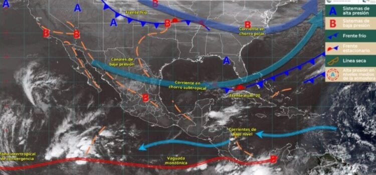 2 nuevos frentes fríos afectaran al Edomex 2 nuevos frentes fríos afectaran al Edomex