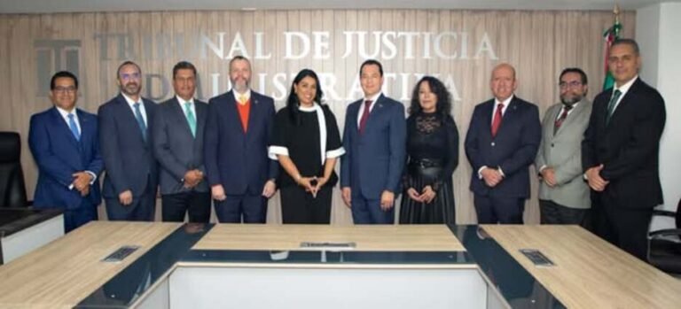 Luis Gómez García asume titularidad del Tribunal de Justicia Administrativa en Edomex