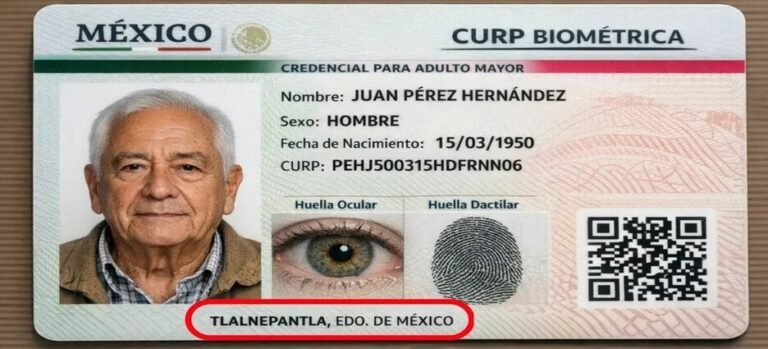 Módulos para obtener la CURP Biométrica en Tlalnepantla