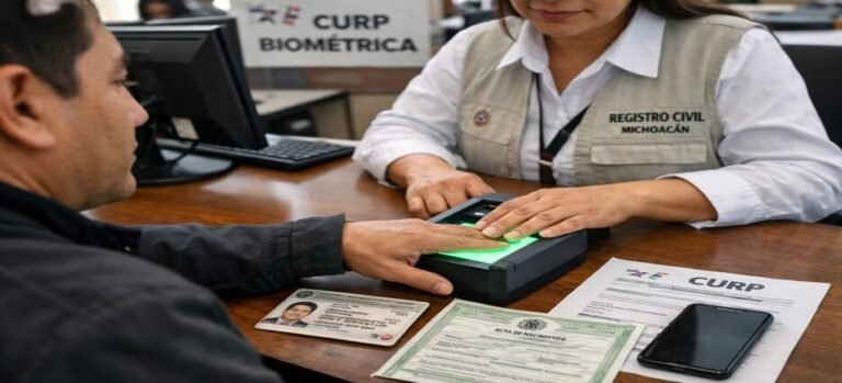 Módulos para tramitar la CURP Biométrica en Edomex